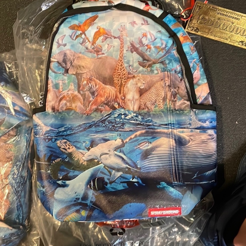 Large circle of life duffle
